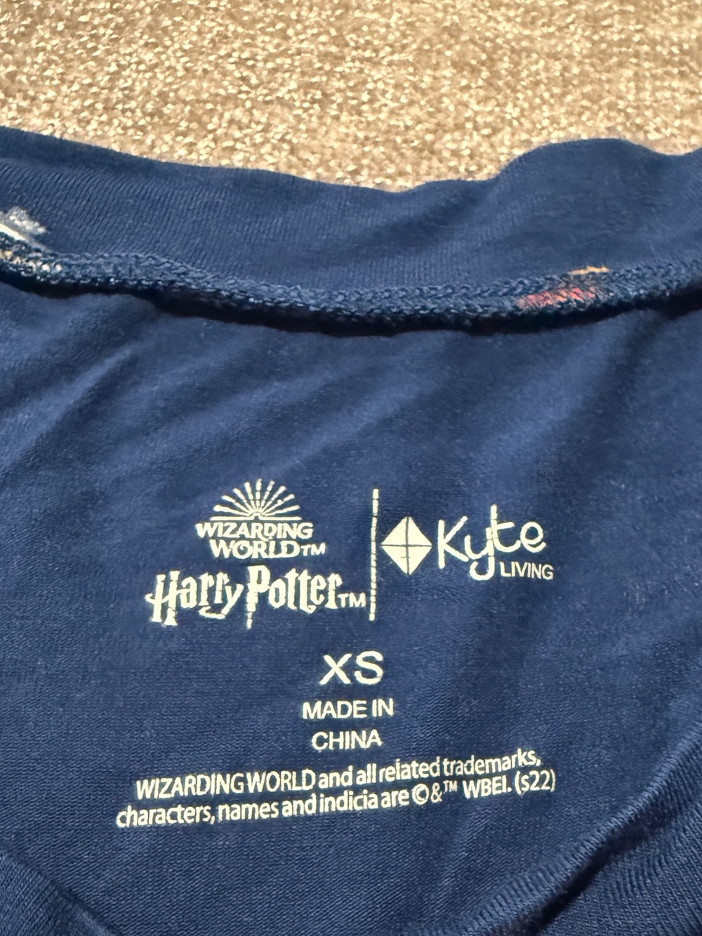 Kyte Women’s Harry Potter Flight Long-Sleeve Pajama Set XS - Picture 2 of 3
